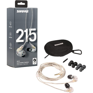 AURICULARES SHURE, TRANSDUCTOR DINAMICO DE GAMA COMPLETA, SE215-CL